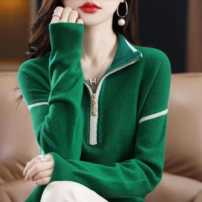 Sasha Preppy Knit Sweater