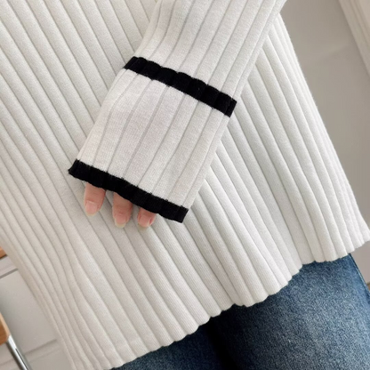 Margot Knit Polo Sweater