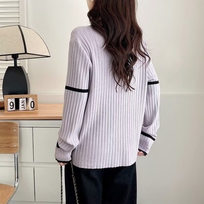 Margot Knit Polo Sweater