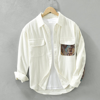 Lucas Wellington Corduroy Long Sleeve Shirt