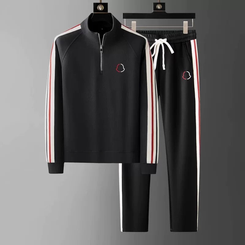 Hype Premium Quarter-Zip Tracksuit Set