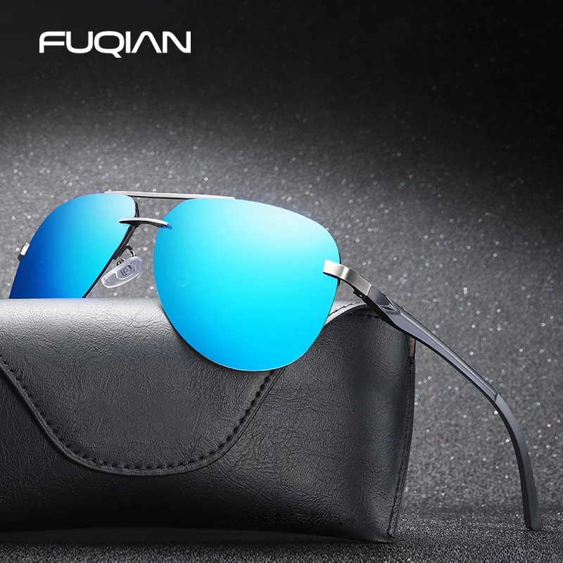 FUQIAN Polarized UV400 Sunglasses