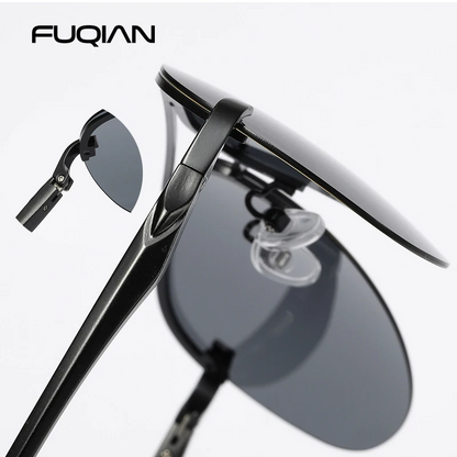 FUQIAN Polarized UV400 Sunglasses