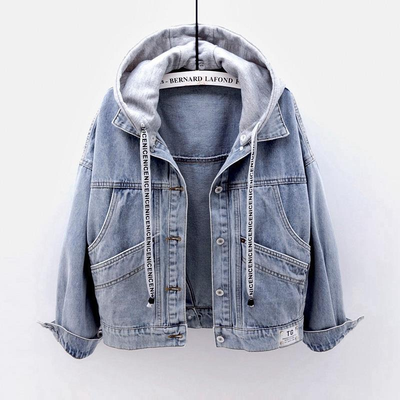 Avery Denim Hooded Jacket