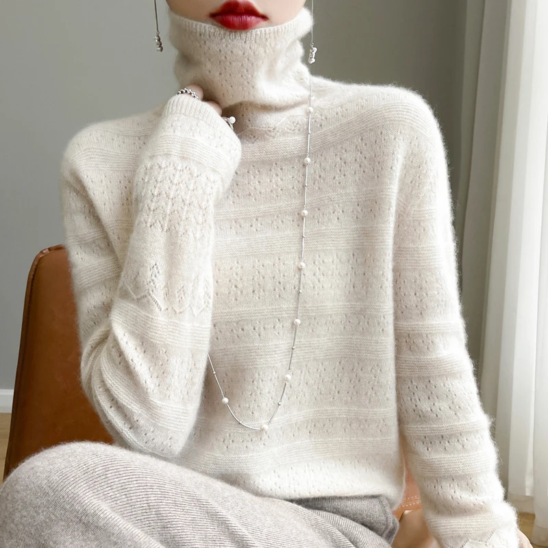 Serene Wool Turtleneck Sweater