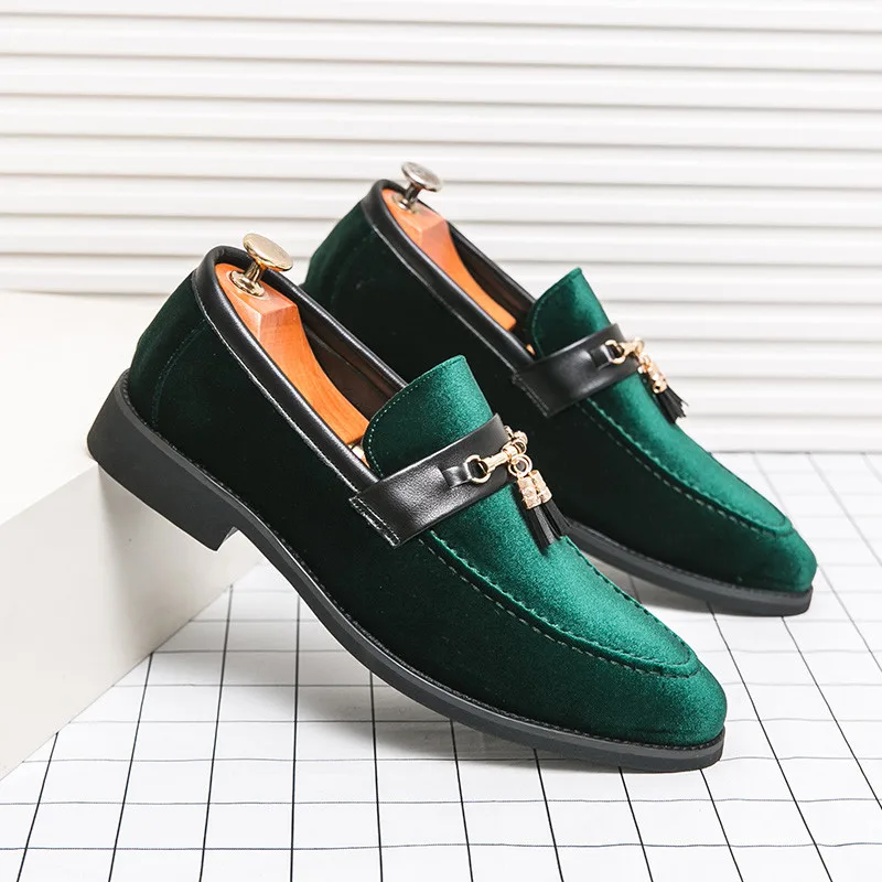 Pelle Italiana Velvet Loafers