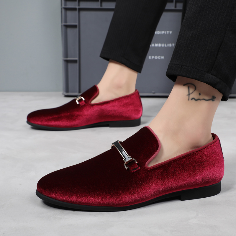 Noel Velvet Loafers