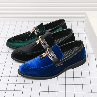 Pelle Italiana Velvet Loafers