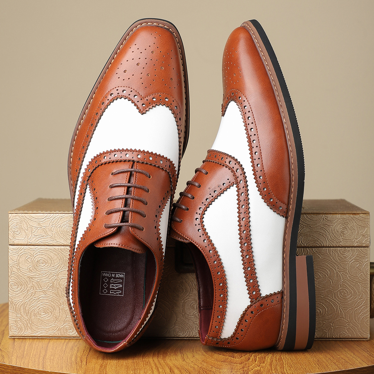 Bellissimo Brogue Dress Shoes