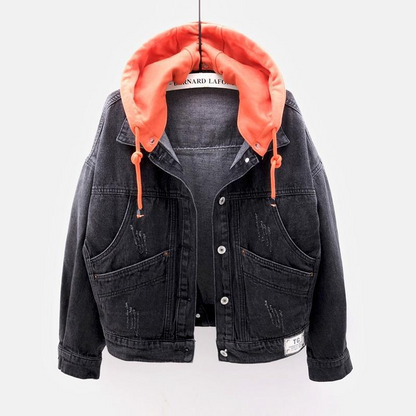 Avery Denim Hooded Jacket