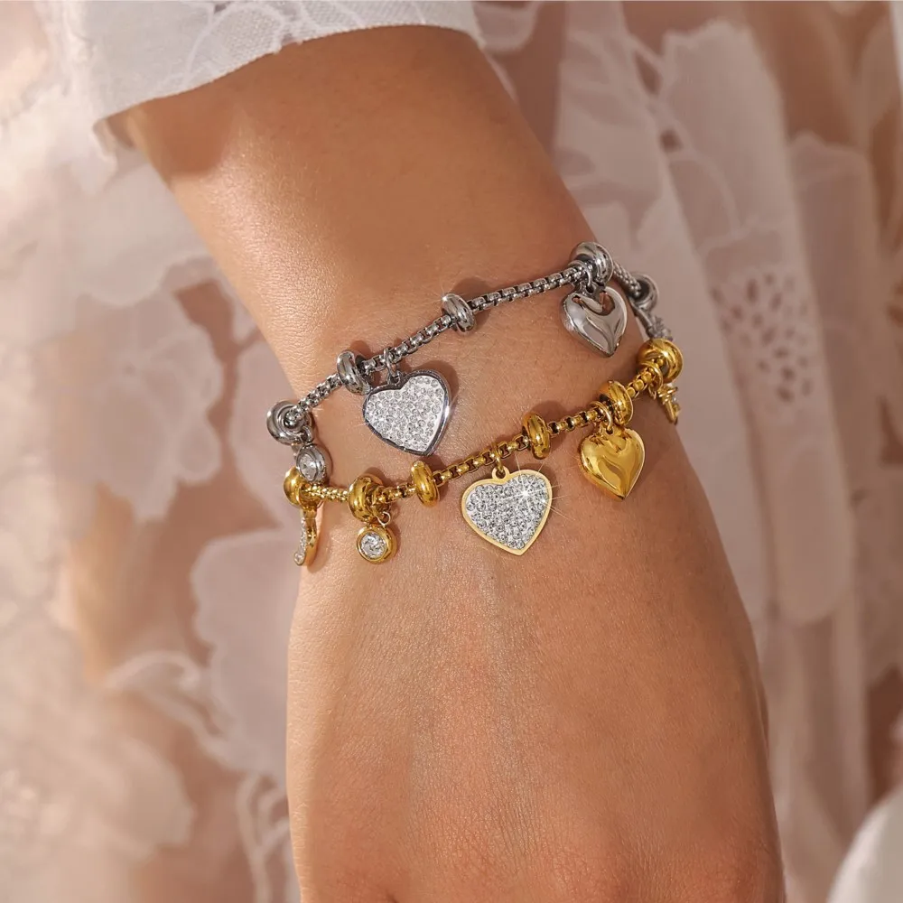 Radiant Love Charm Bracelet