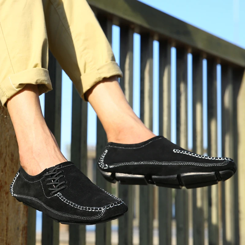 Santorini Suede Loafers