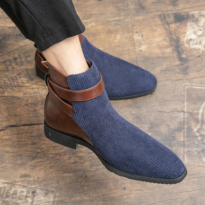 Heritage Tweed Chelsea Boots