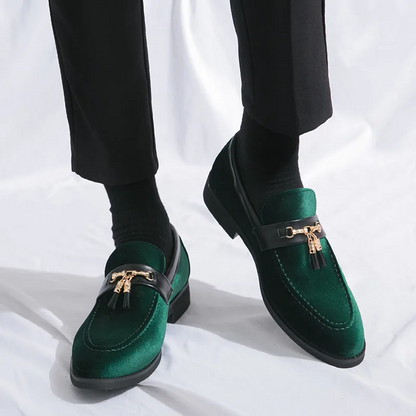 Pelle Italiana Velvet Loafers