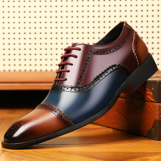 Kensington Leather Brogue Dress Shoes