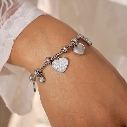 Radiant Love Charm Bracelet