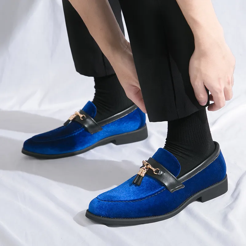 Pelle Italiana Velvet Loafers