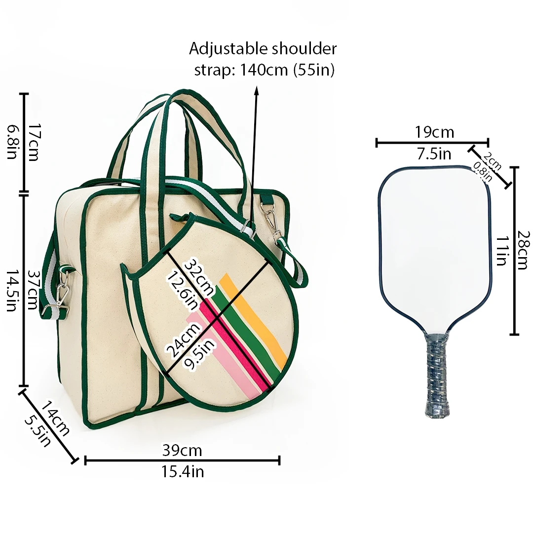 Retro Court Pickleball Bag