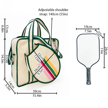 Retro Court Pickleball Bag