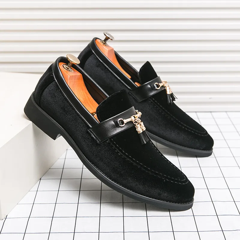 Pelle Italiana Velvet Loafers