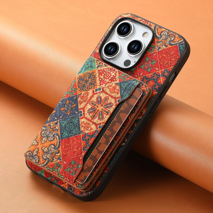 Vintage Bloom iPhone Wallet Case