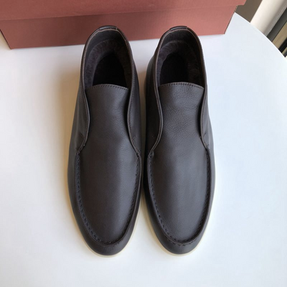 Merlot Leather Loafers