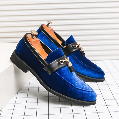 Pelle Italiana Velvet Loafers