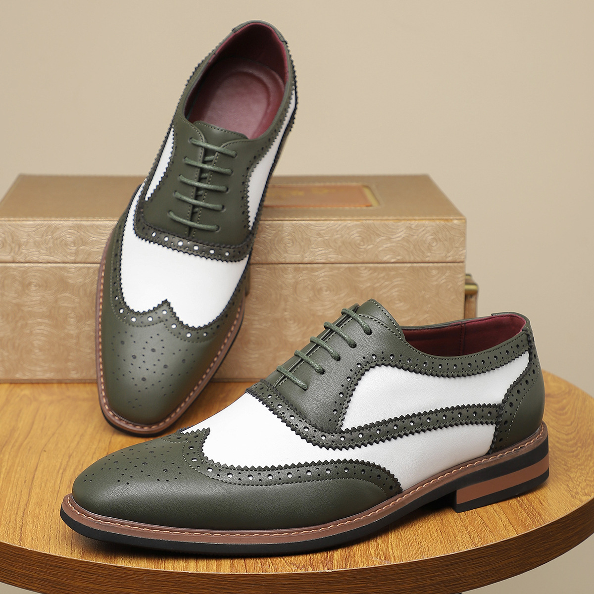 Bellissimo Brogue Dress Shoes