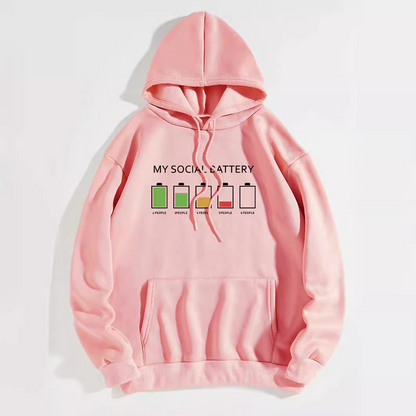 Low Social Battery Hoodie