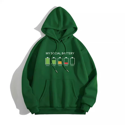 Low Social Battery Hoodie