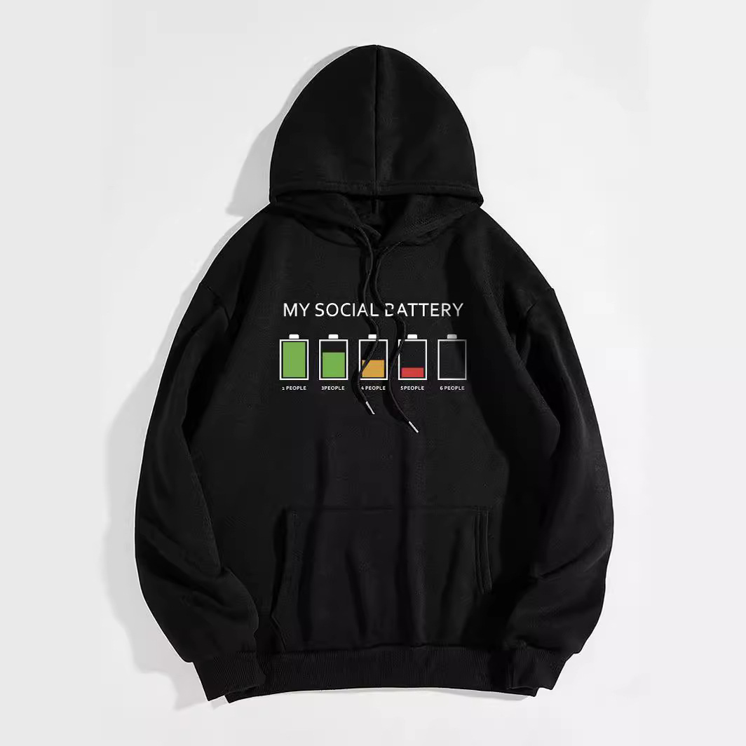 Low Social Battery Hoodie