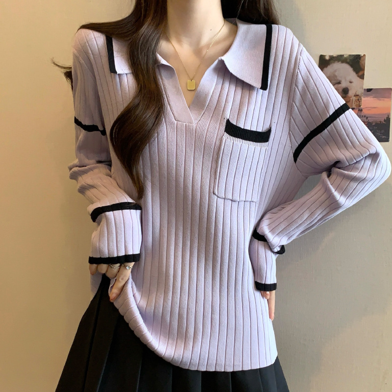 Margot Knit Polo Sweater