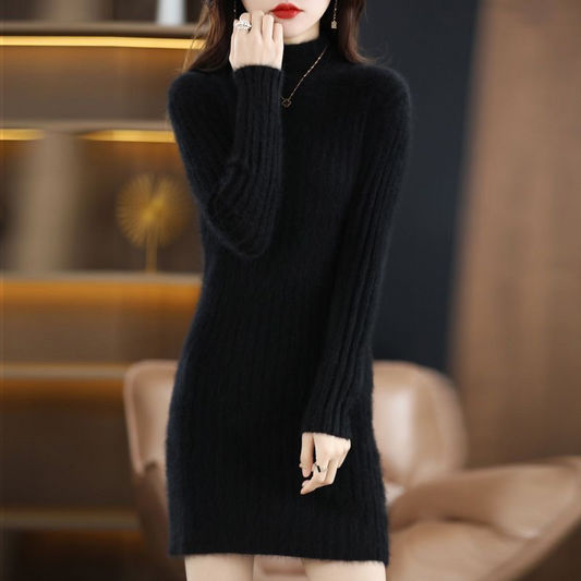 Isabella Body-Hugging Cashmere Dress