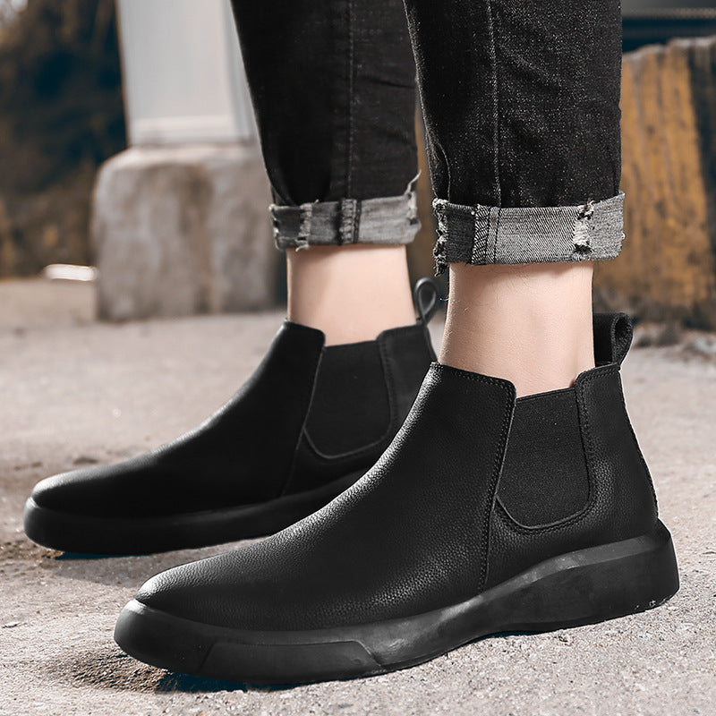 Meadow Leather Chelsea Boots