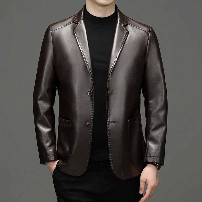 Toretto Leather Blazer