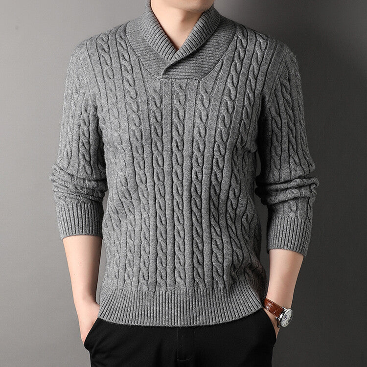 Oxford Wool Pullover