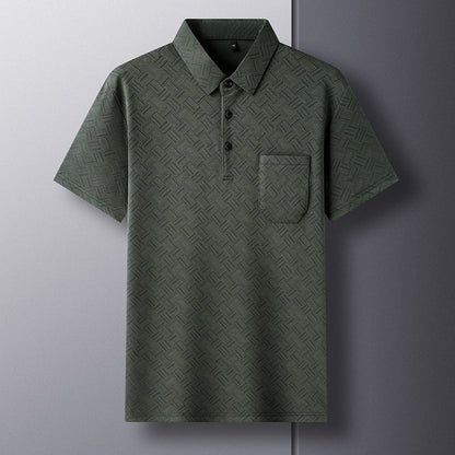 Luca Premium Geometric Polo Shirt