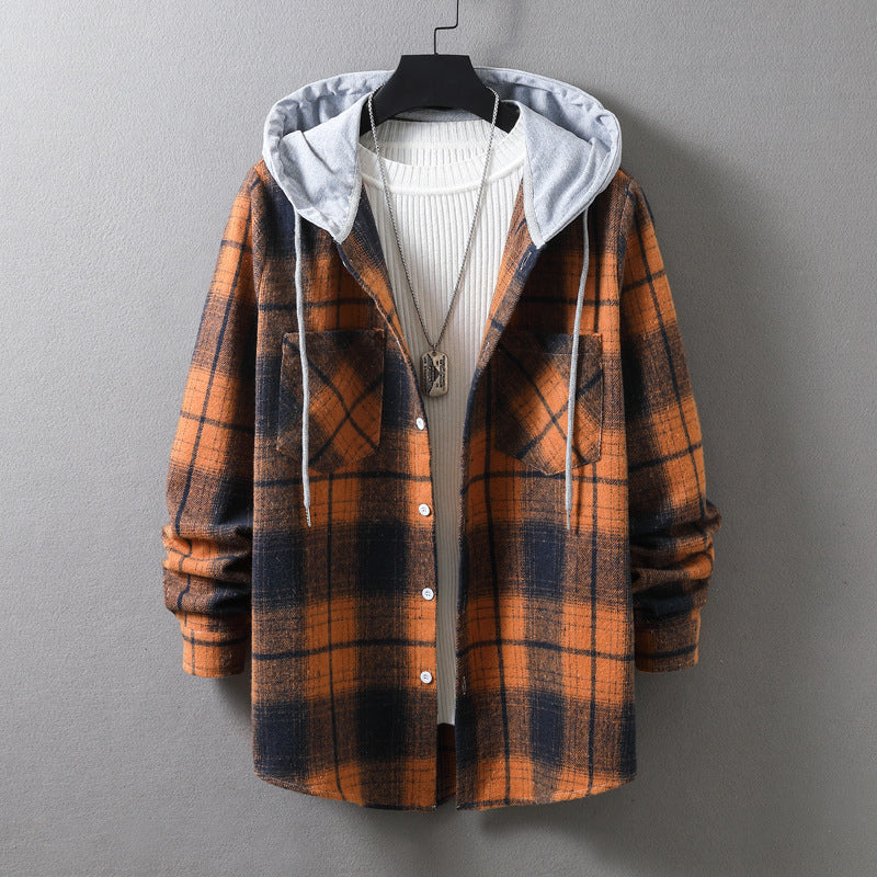 Ridge Hooded Flannel Shirt