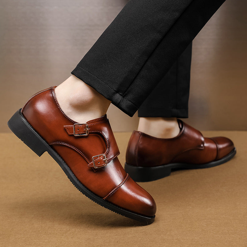 Brighton Double Monk Strap Loafers