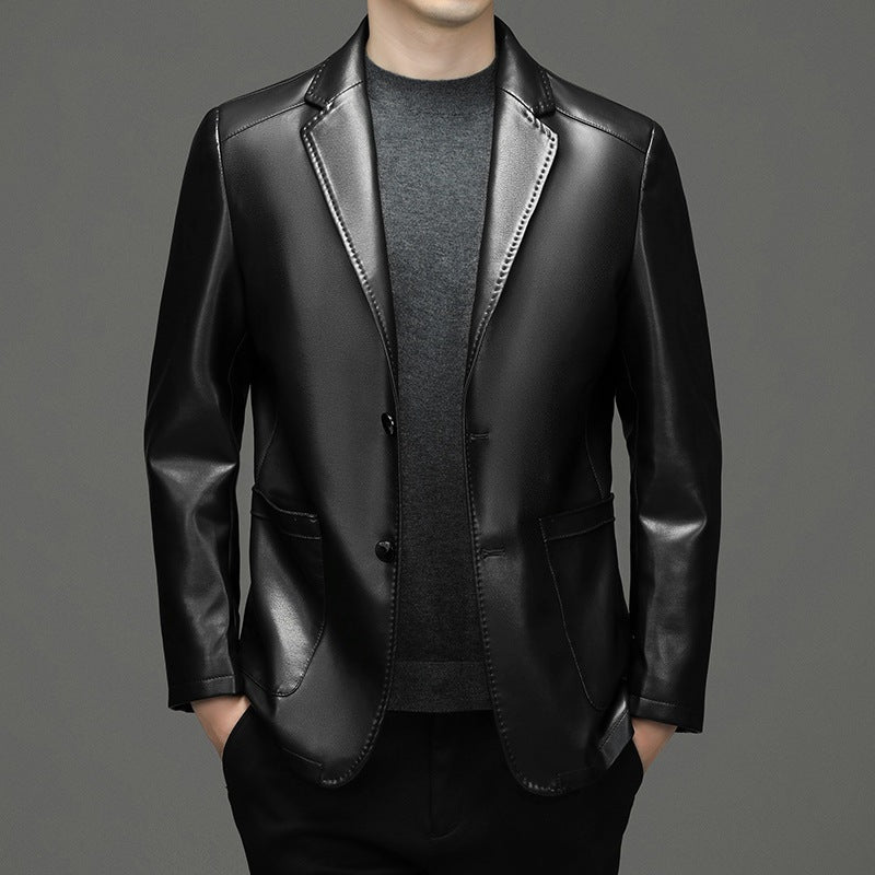 Toretto Leather Blazer