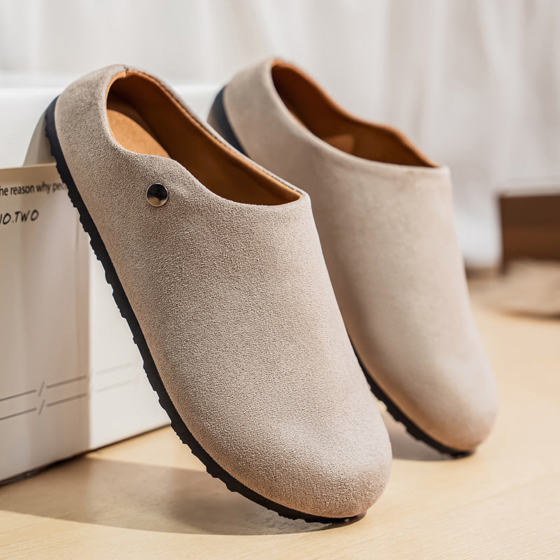 Cozy Premium Suede Clogs