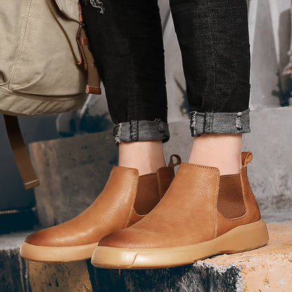 Meadow Leather Chelsea Boots