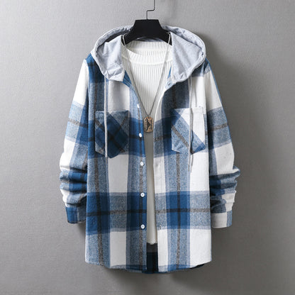 Ridge Hooded Flannel Shirt