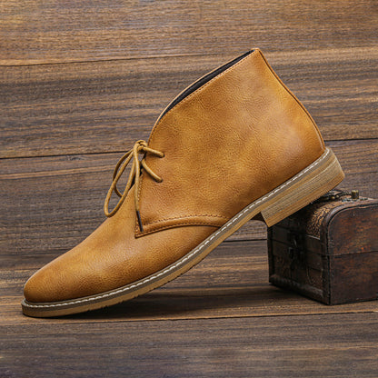 Beckett Leather Chukka Boots