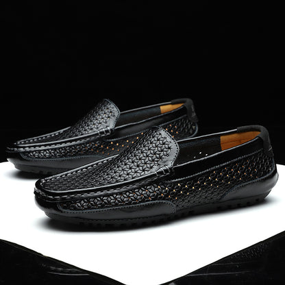 Luca Giordano Genuine Leather Loafers