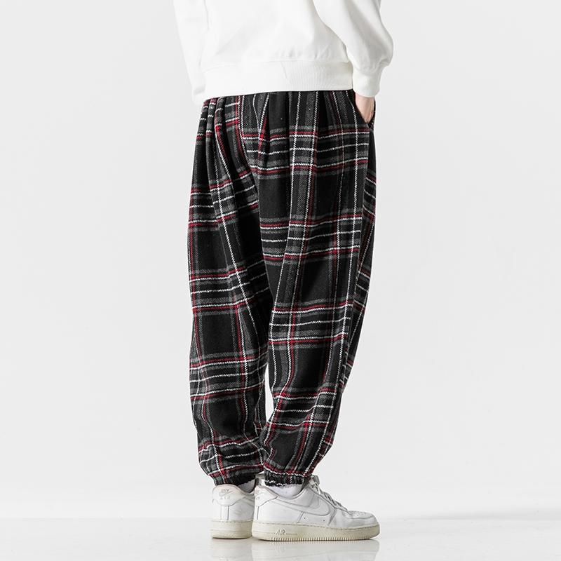 Hype Plaid Joggers