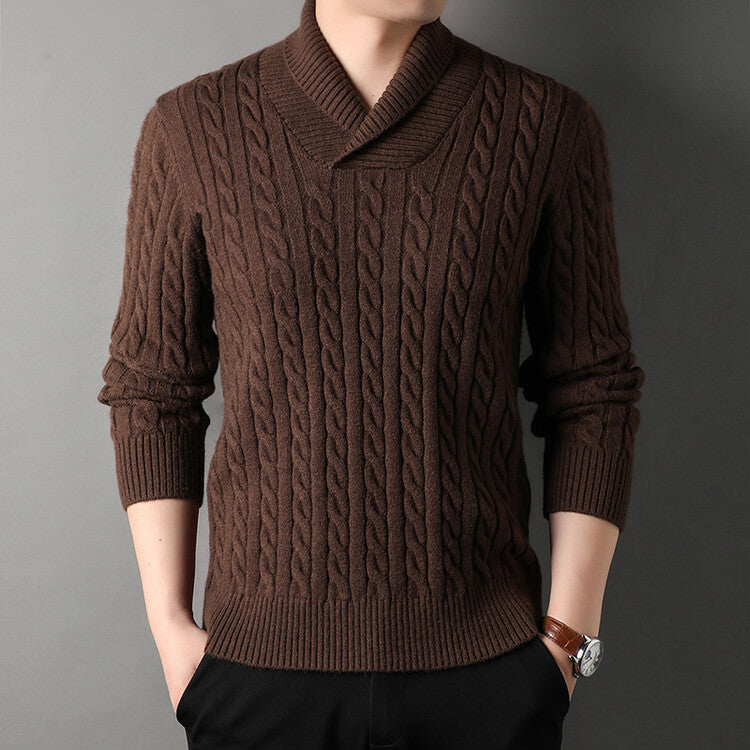 Oxford Wool Pullover