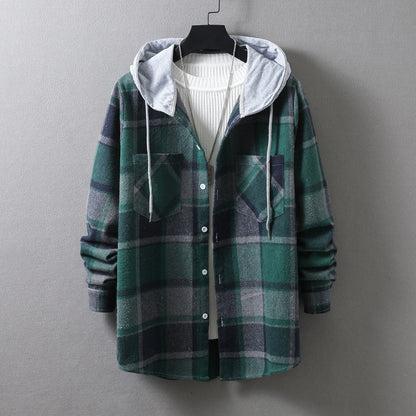 Ridge Hooded Flannel Shirt