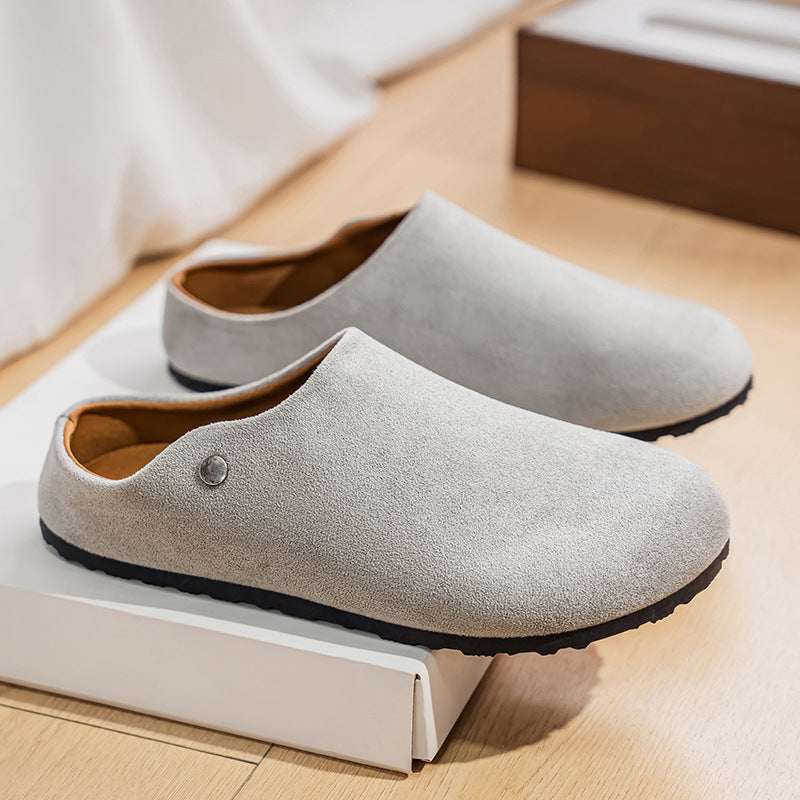 Cozy Premium Suede Clogs