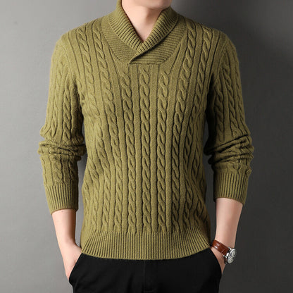 Oxford Wool Pullover